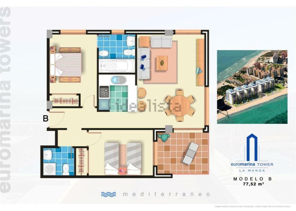 La Manga Apartamento - Primera Linea Сан Хавиер Екстериор снимка